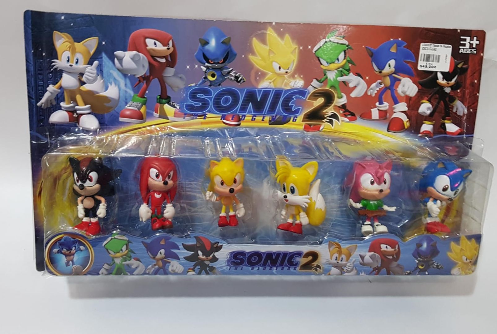 SONIC X6 FIGURAS