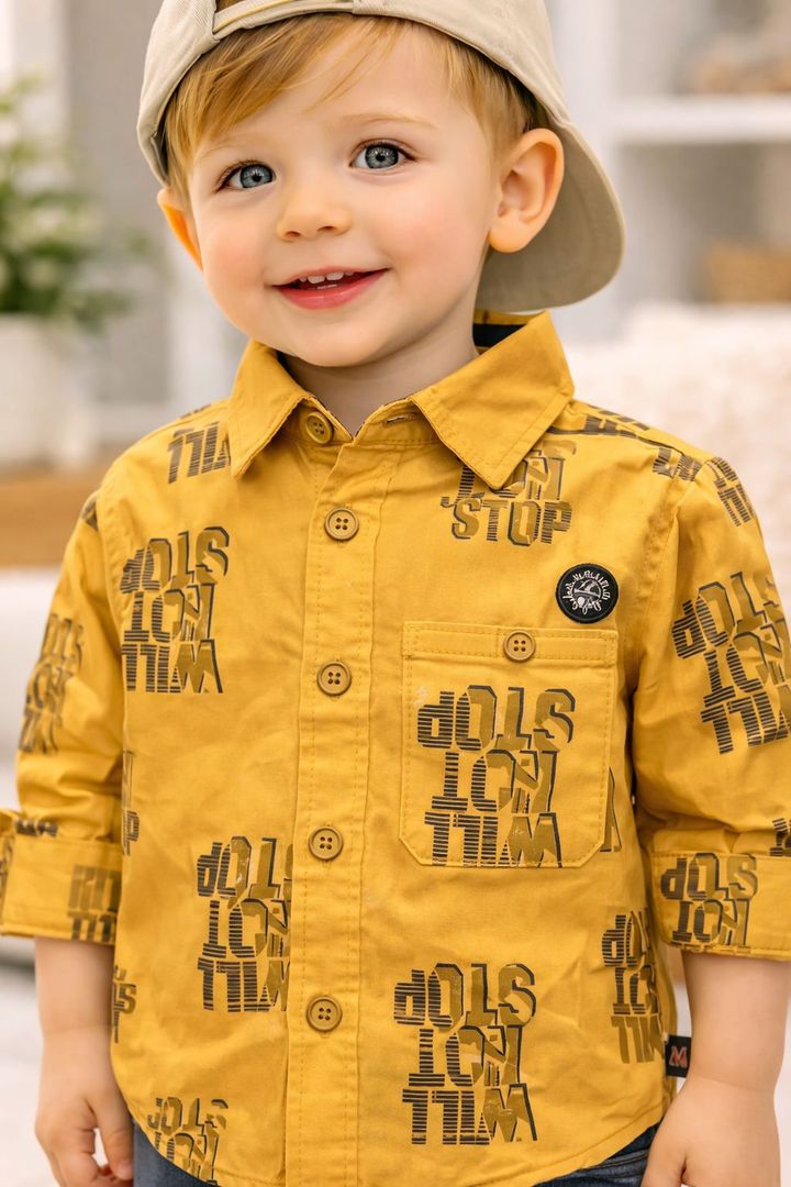 CAMISA MANGA LARGA BEBITO 