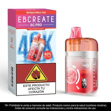 Imagen del producto Elfbar Bc Pro Watermelon Ice 40.000 Puffs
