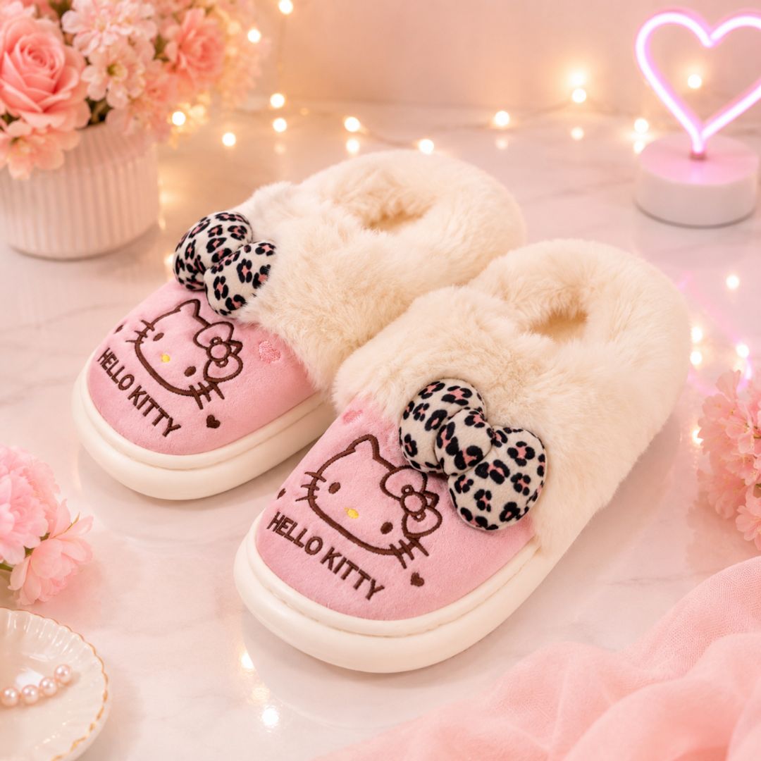 Pantuflas hello Kitty 