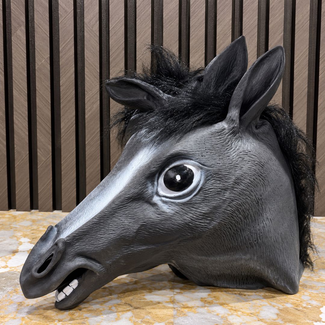 MÁSCARA DE CABALLO LÁTEX 