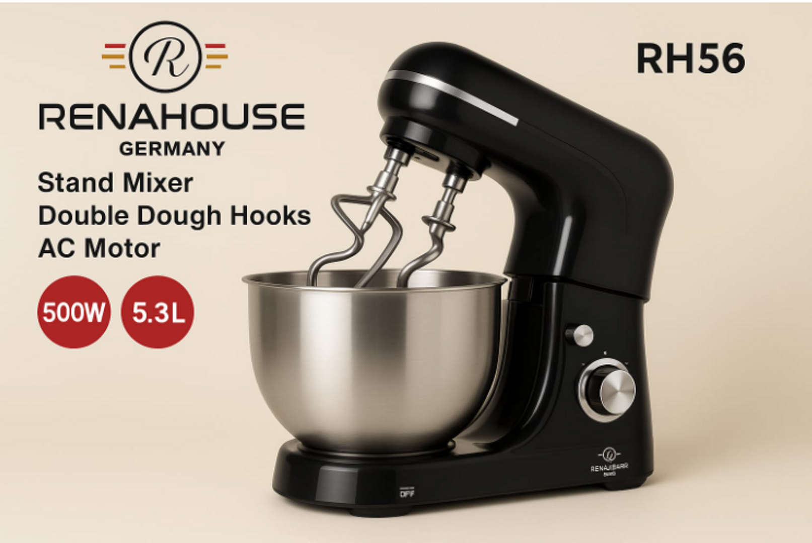 BATIDORA RENAHOUSE GERMANY 5.3 LITROS