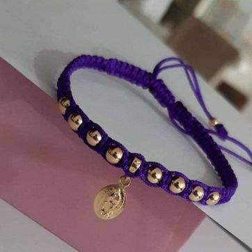 Imagen del producto Pulsera virgen guadalupe mini balin 4mm