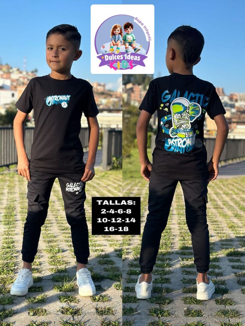 Conjunto deportivo para niño