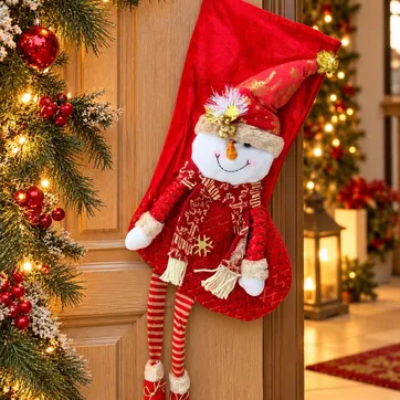 HERMOSA BOTA DECORATIVA NAVIDEÑA  - imagen 1