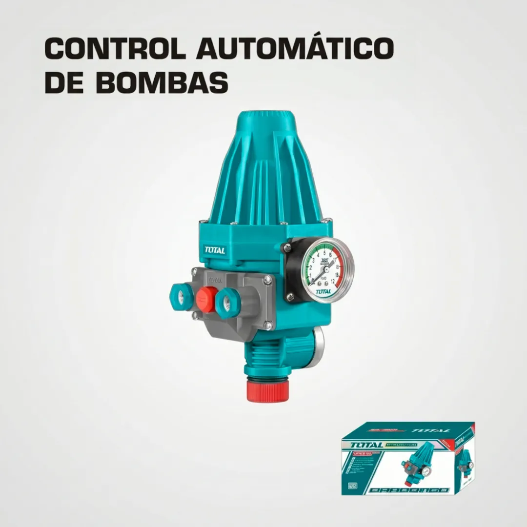 PRESSCONTROL AUTOMATICO 10 BAR 10AMP   RELOJITO