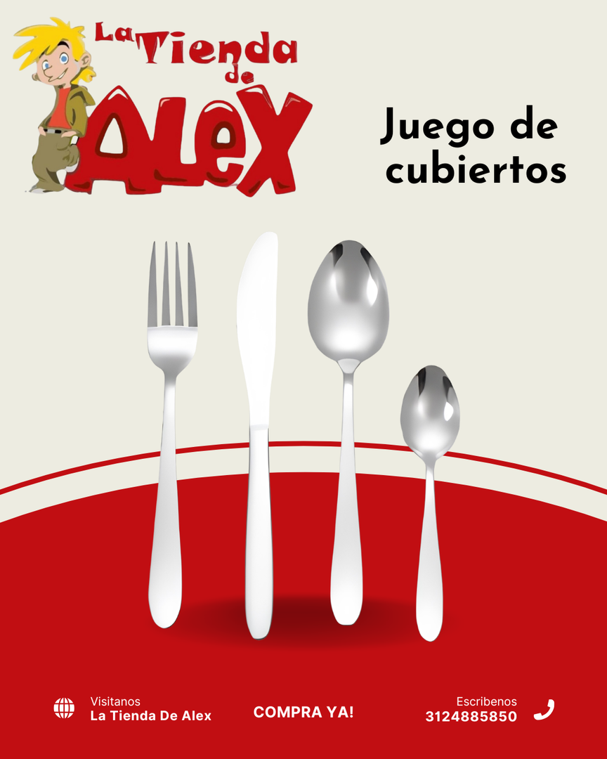 Juegos de cubiertos X16 piezas