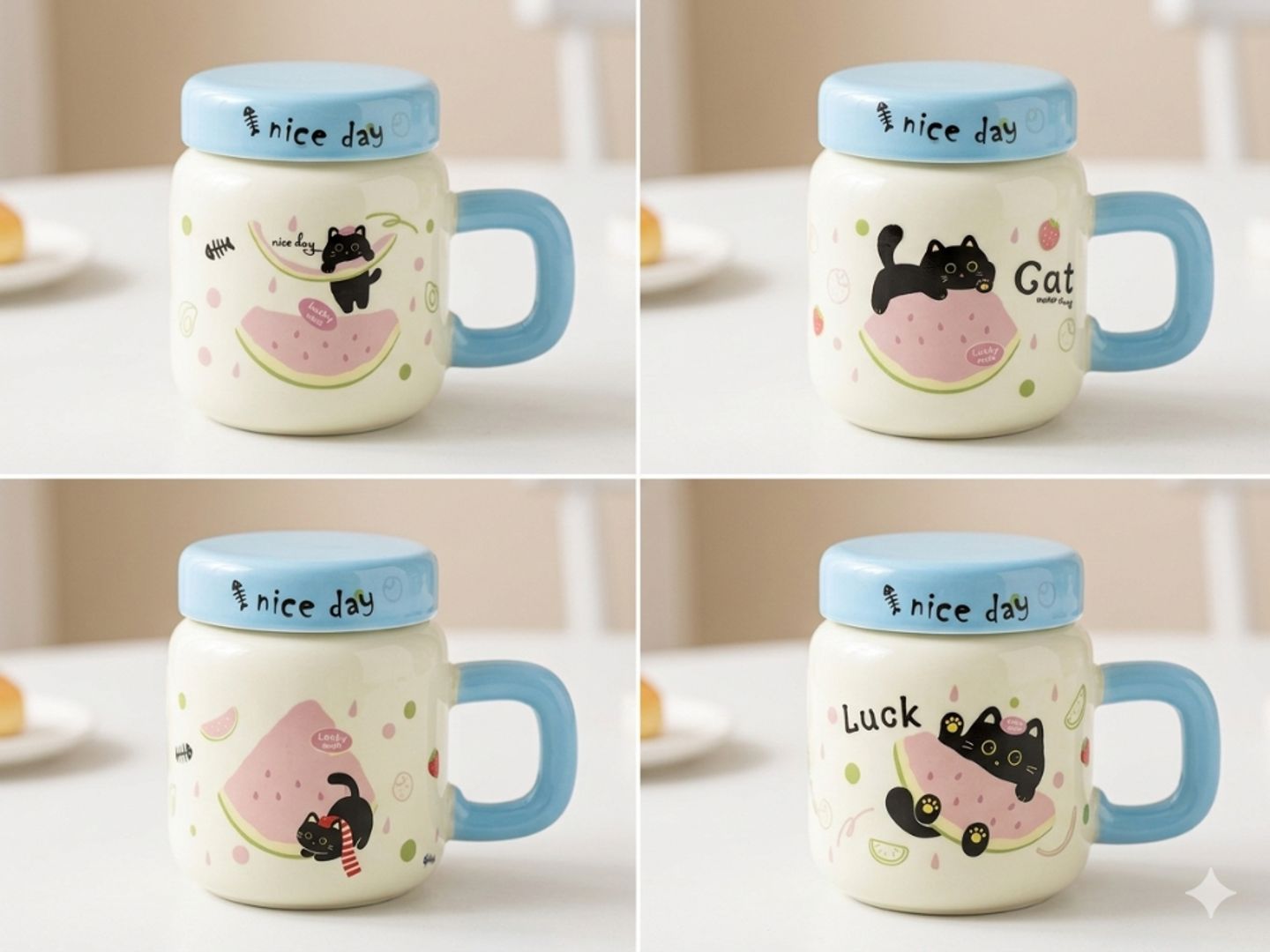 Mug cerámico gatito 