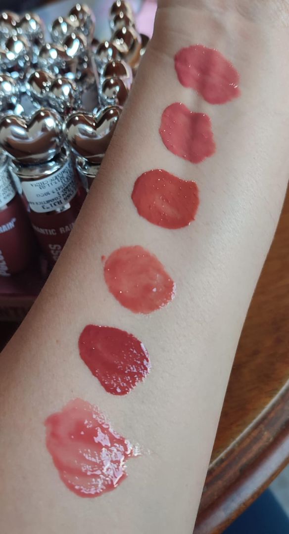159- LIP GLOSS TONOS ROSAS ROMANTIC 