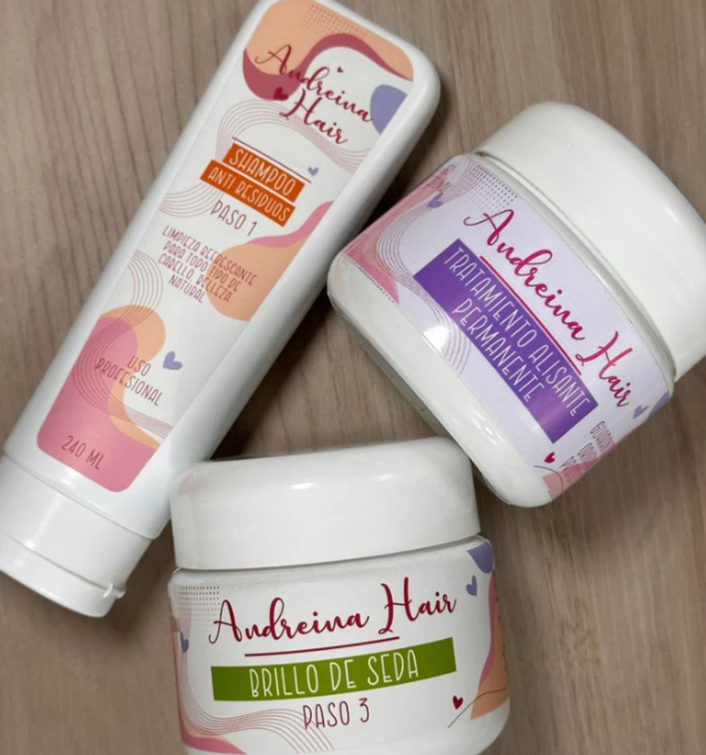 Kit keratina 250ml Andreina Hair 