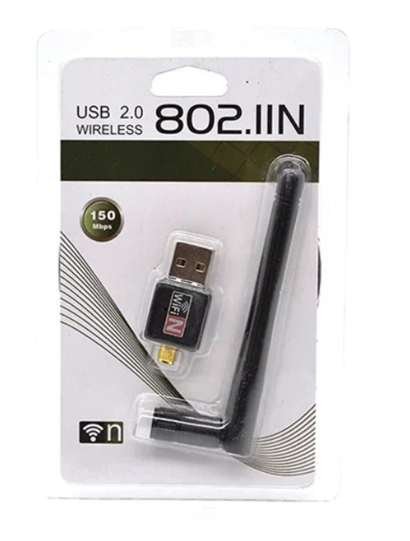Adaptador Wifi Antena USB Plus B442