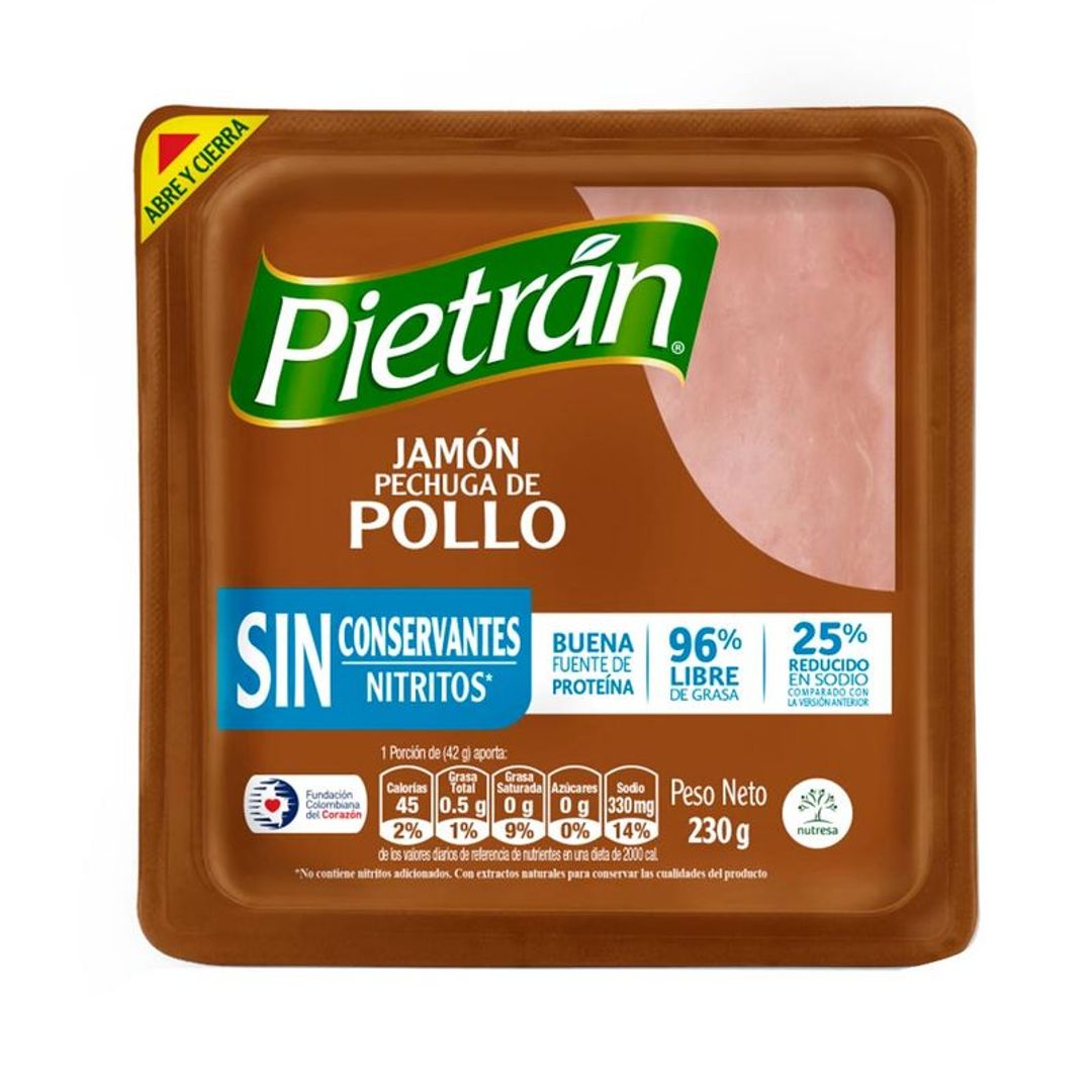 JAMON POLLO PIETRAN*230G