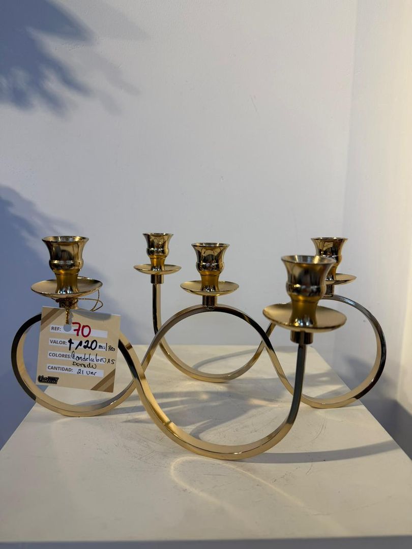 CANDELABRO 5 VELAS