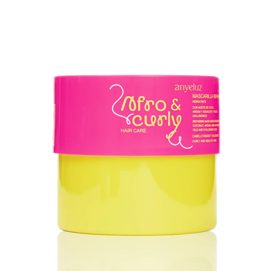 Mascarilla afro y curly 