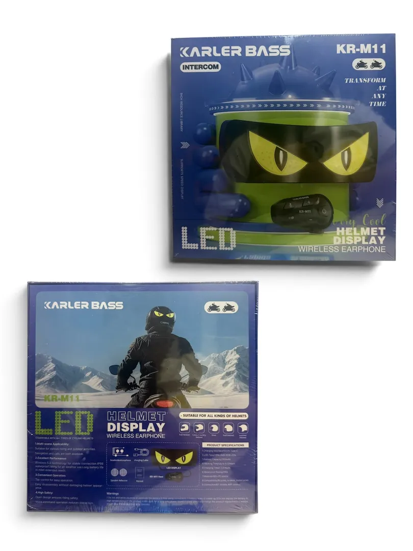 INTERCOMUNICADOR PARA CASCO KARLER BASS KR-M11 – LED
