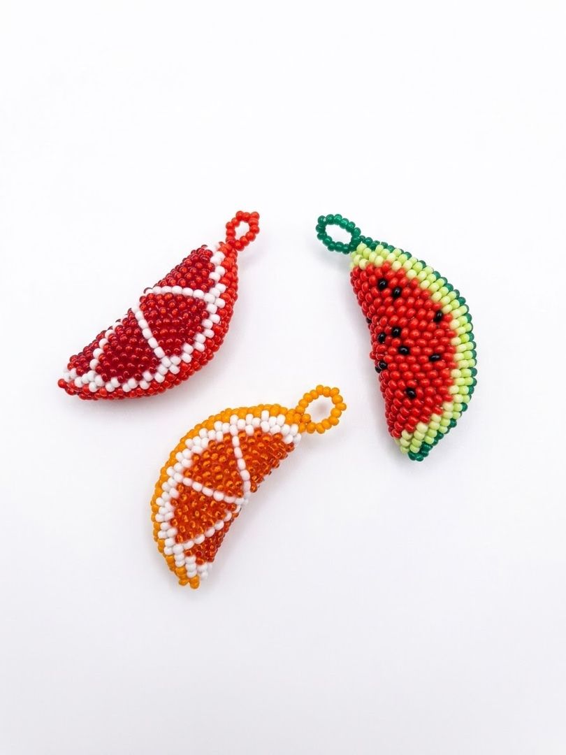 Charm Naranja 3D