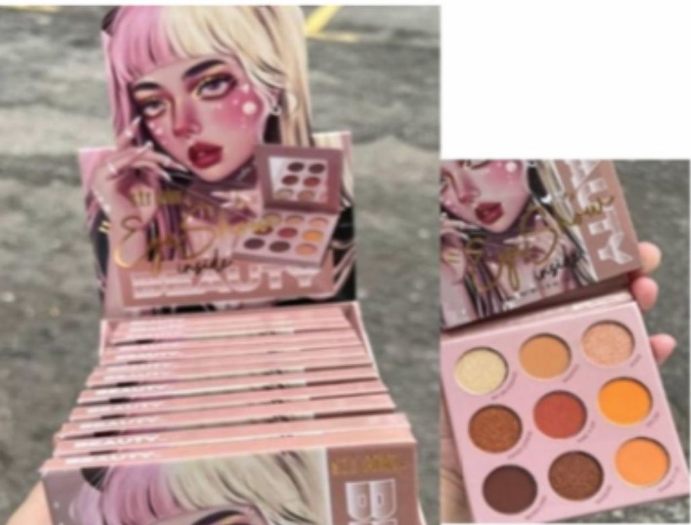 SOMBRA GALAXY GIRL 9 TONOS SFR COLORS