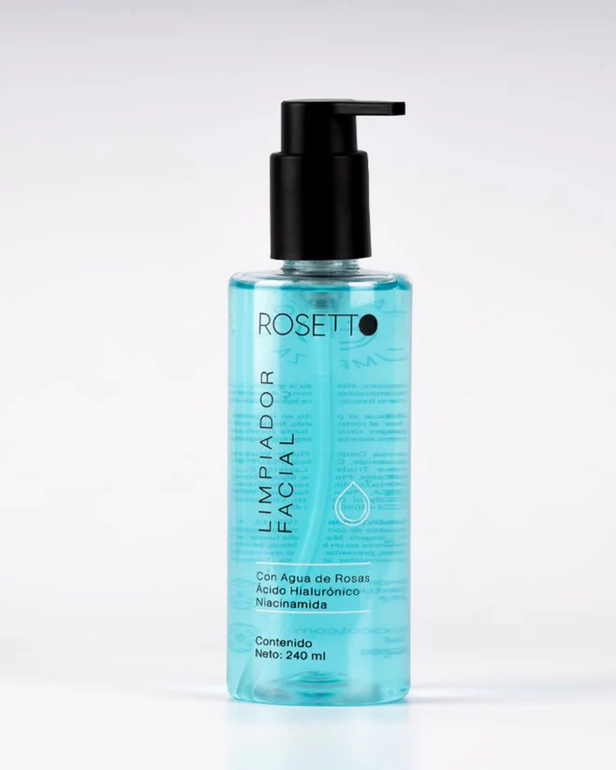 Limpiador facial 240ml Rosetto