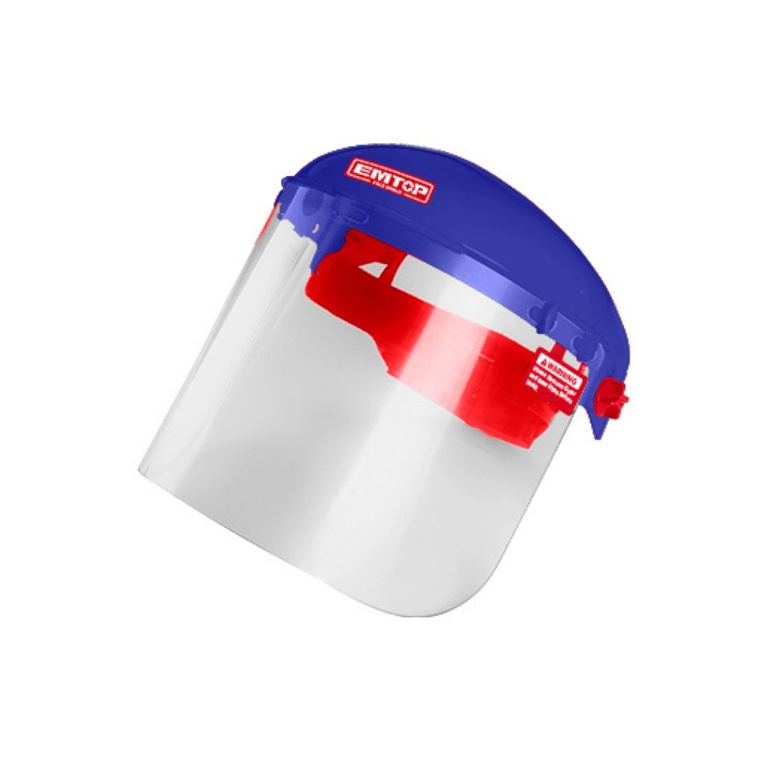 EMTOP CARETA ESMERILAR INDUSTRIAL AZUL X ROJO