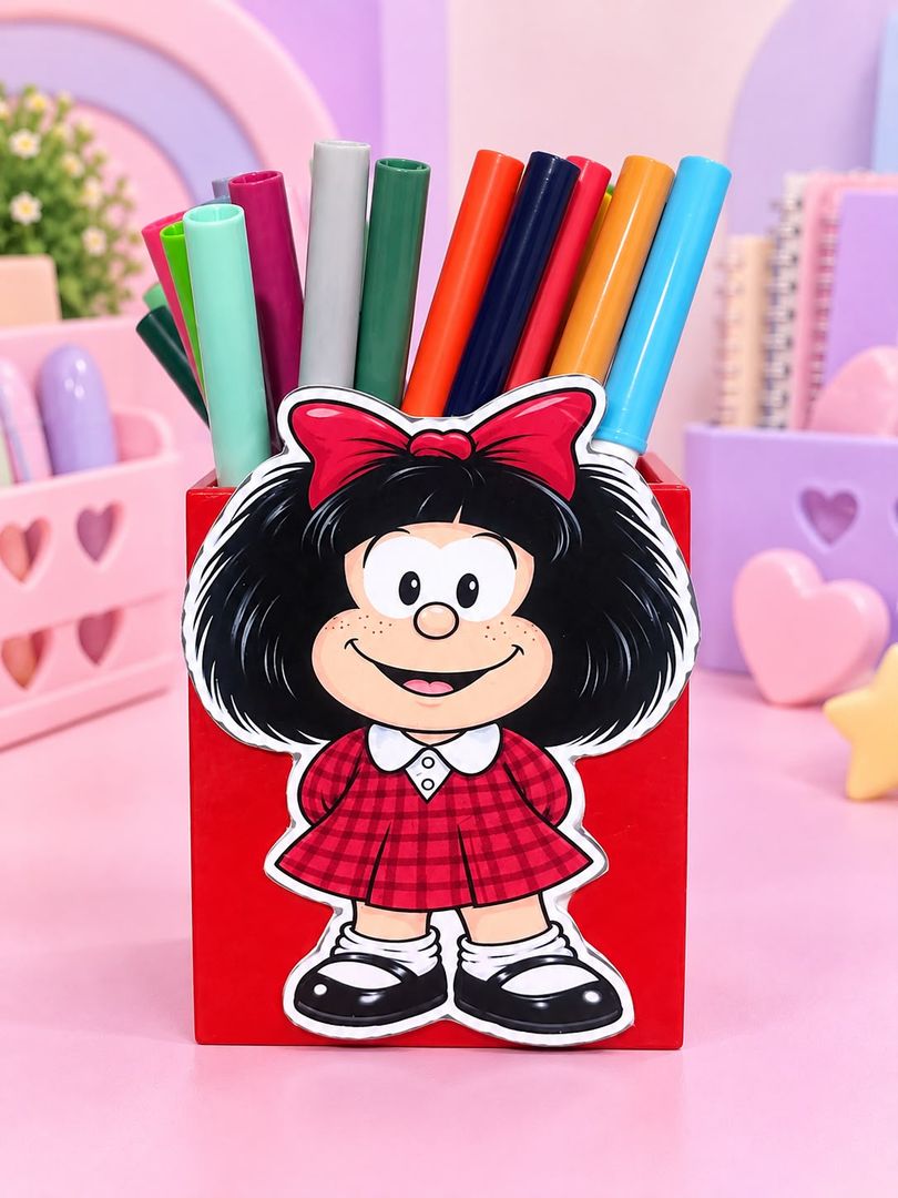 Porta lapices Mafalda