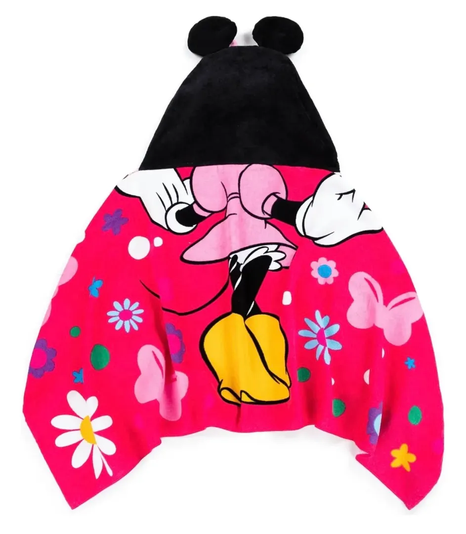 TOALLA CON CAPUCHA DE MINNIE MOUSE