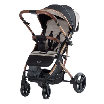 Imagen del producto COCHE MALETA REVERSIBLE BEIGE EBABY 119