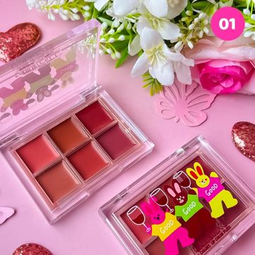 20A- PALETA DE LIP GLOSS PARA LABIOS *6 TONOS  - imagen 1