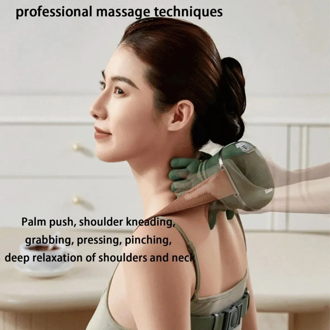 MASAJEADOR AJUSTABLE HOMBROS,CUELLO,ESPALDA