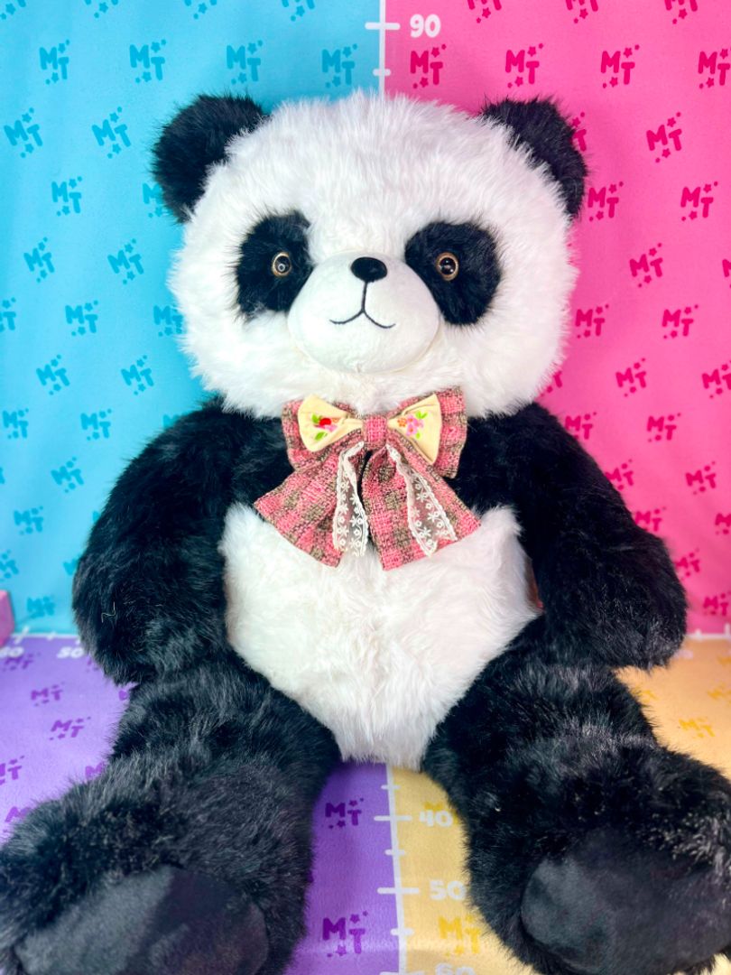 Panda corbatín escocés 80cm PLS