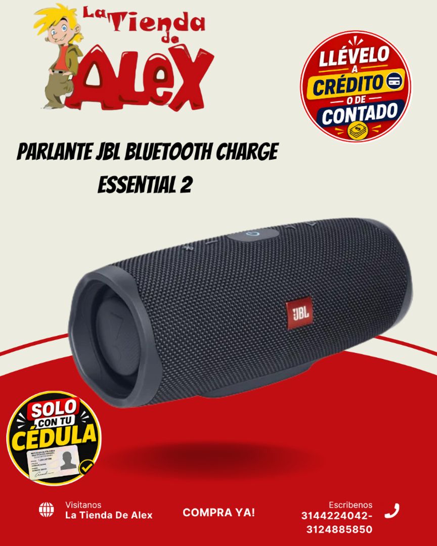 Parlante JBL Bluetooth Charge Essential 2 