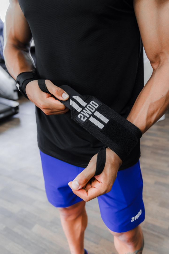 MUÑEQUERAS ELASTICAS PRO NEGRAS