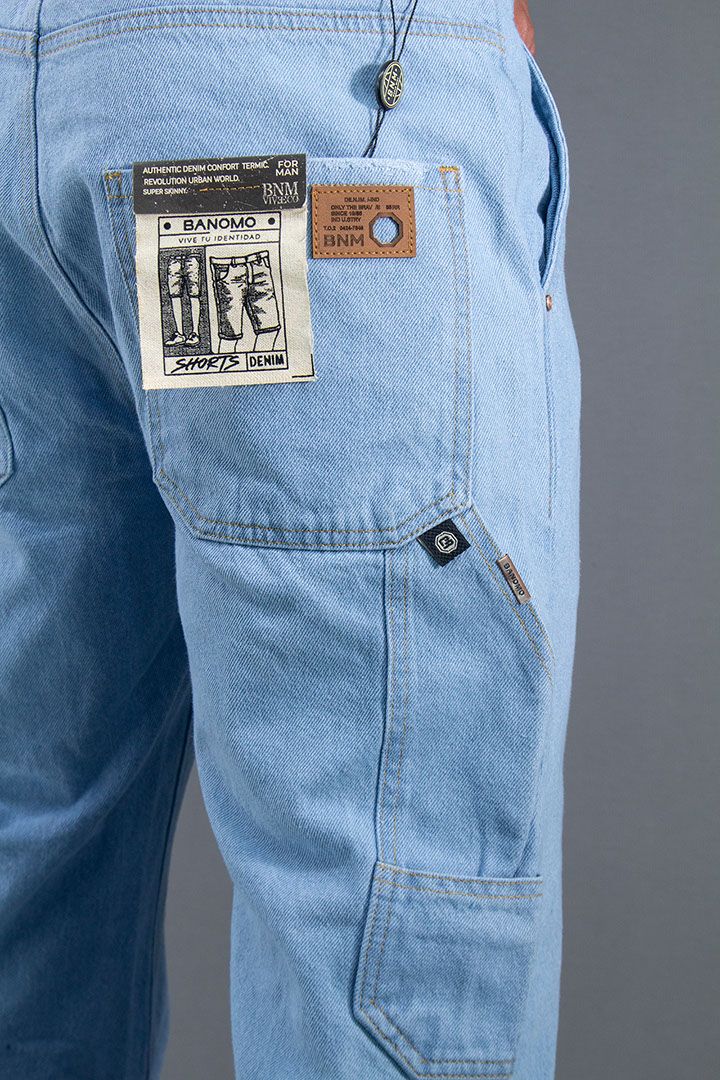 JEANS OVER CARPINTERO AZUL CLARO