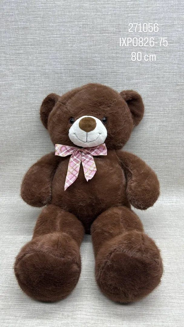 OSO PATAS LARGAS SURTIDO CON MOÑO 80 CM