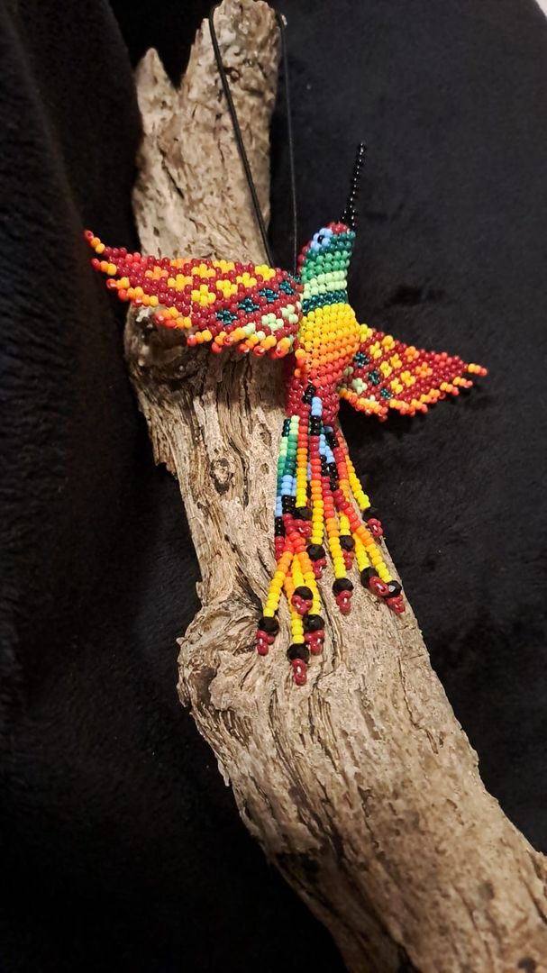 COLIBRI -Beaded Hummingbirds Hanging-