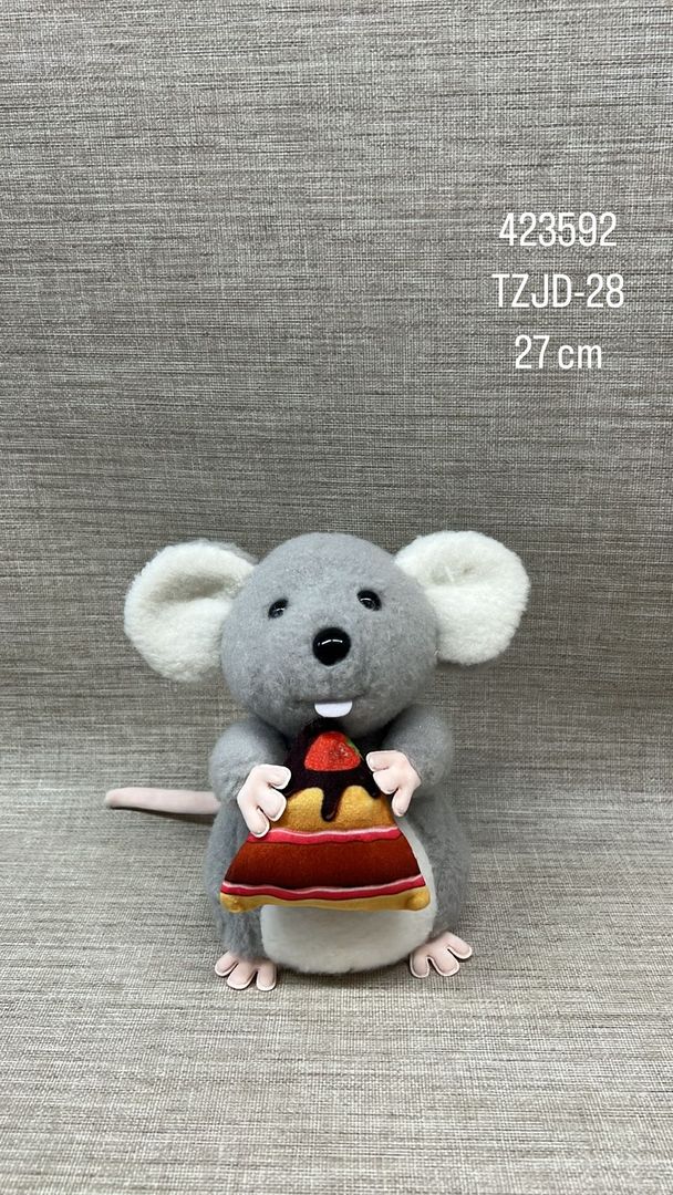 RATON CON QUESO 27 CM 