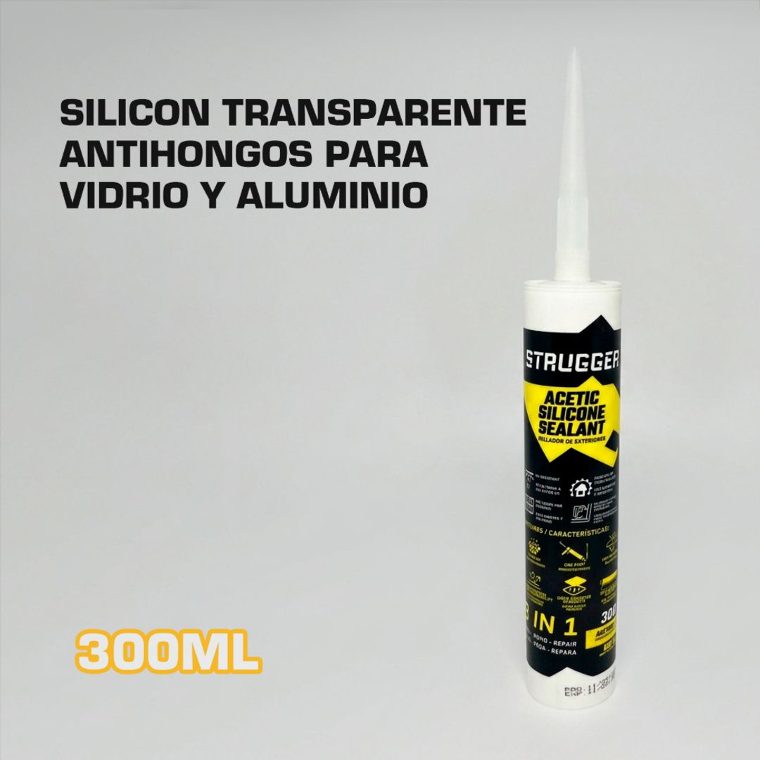 SILICON TRANSPARENTE 300ML