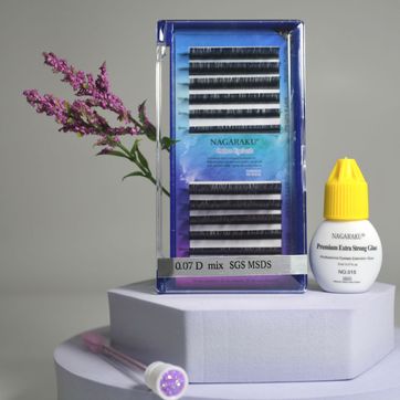 Pestañas Gradiente azul y violeta - imagen 1