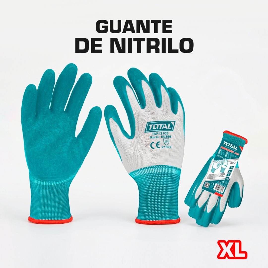 GUANTES DE LATEX XL