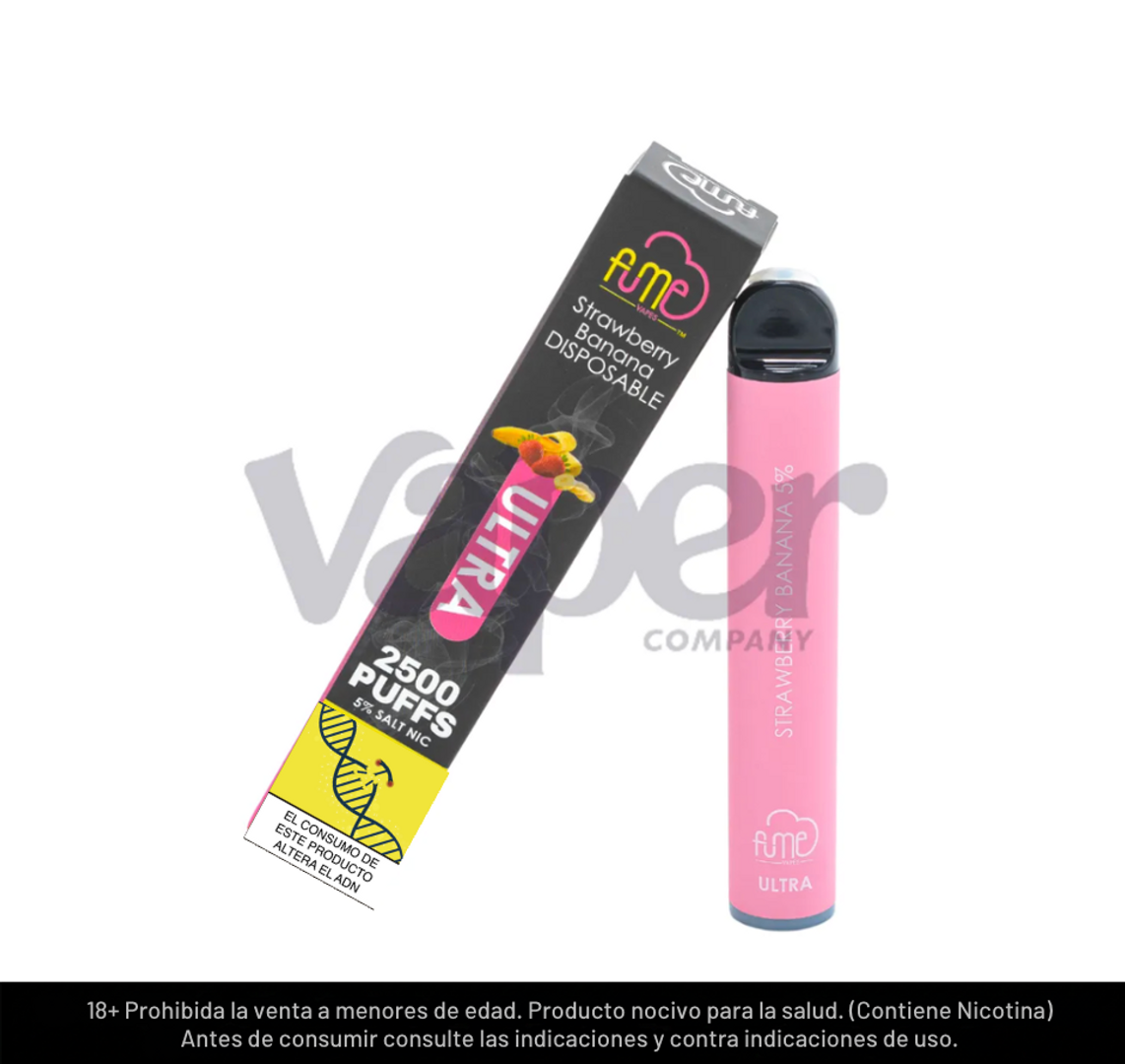Fume Ultra Strawberry Banana 2500 Puffs 
