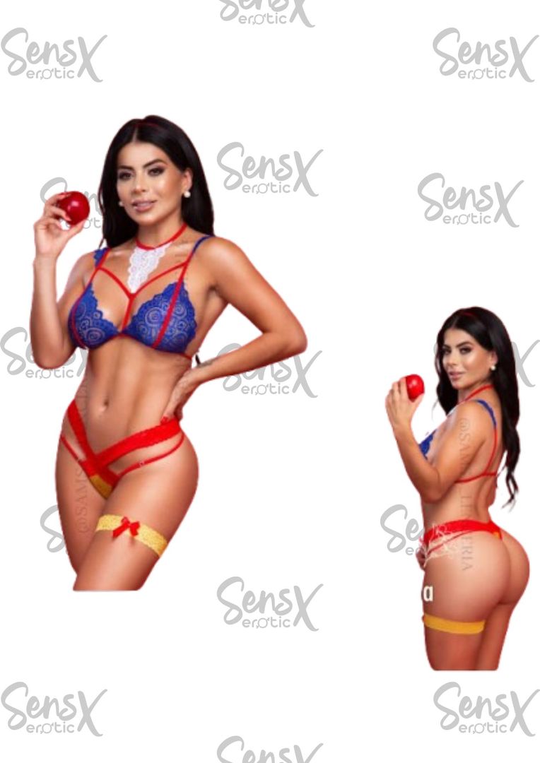 MINI DISFRAZ BLANCA NIEVES SEXY