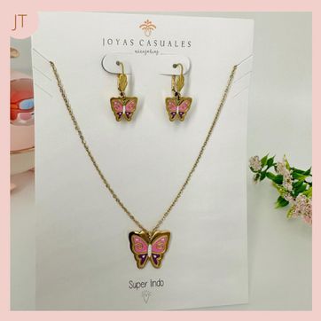 Imagen del producto INFANTIL: Juego Acero Mariposa Infaltil 