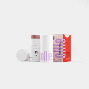 BARRA 3 EN 1 RUBOR/LABIAL/SOMBRA FPS95 ROSA OLLIE - imagen 1