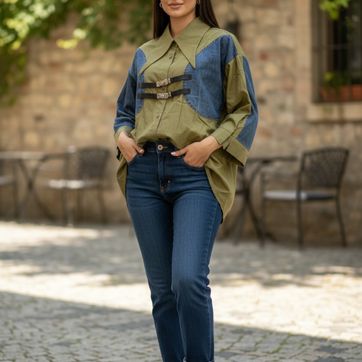 BLUSÓN ELEGANT GREEN  - imagen 1