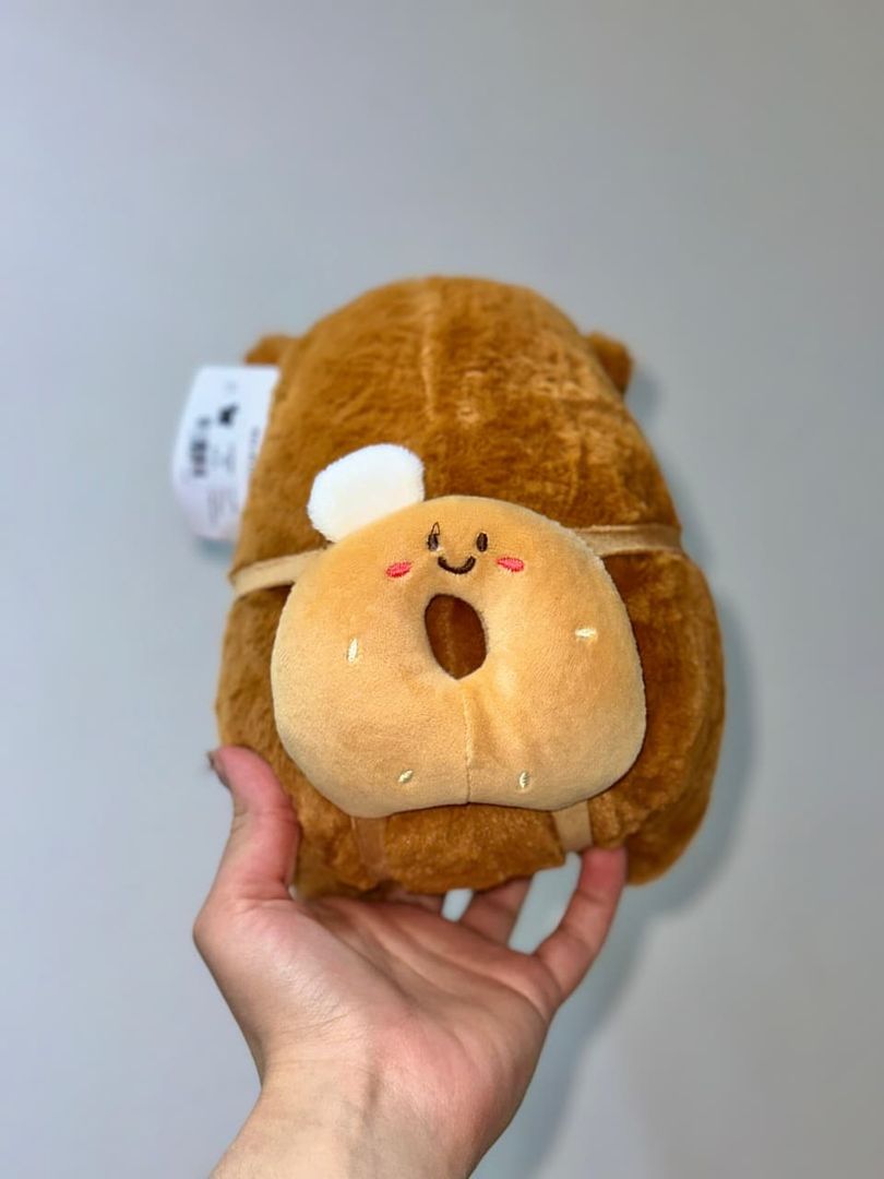 CAPIBARA TORTUGA Y ABEJA 20cm 