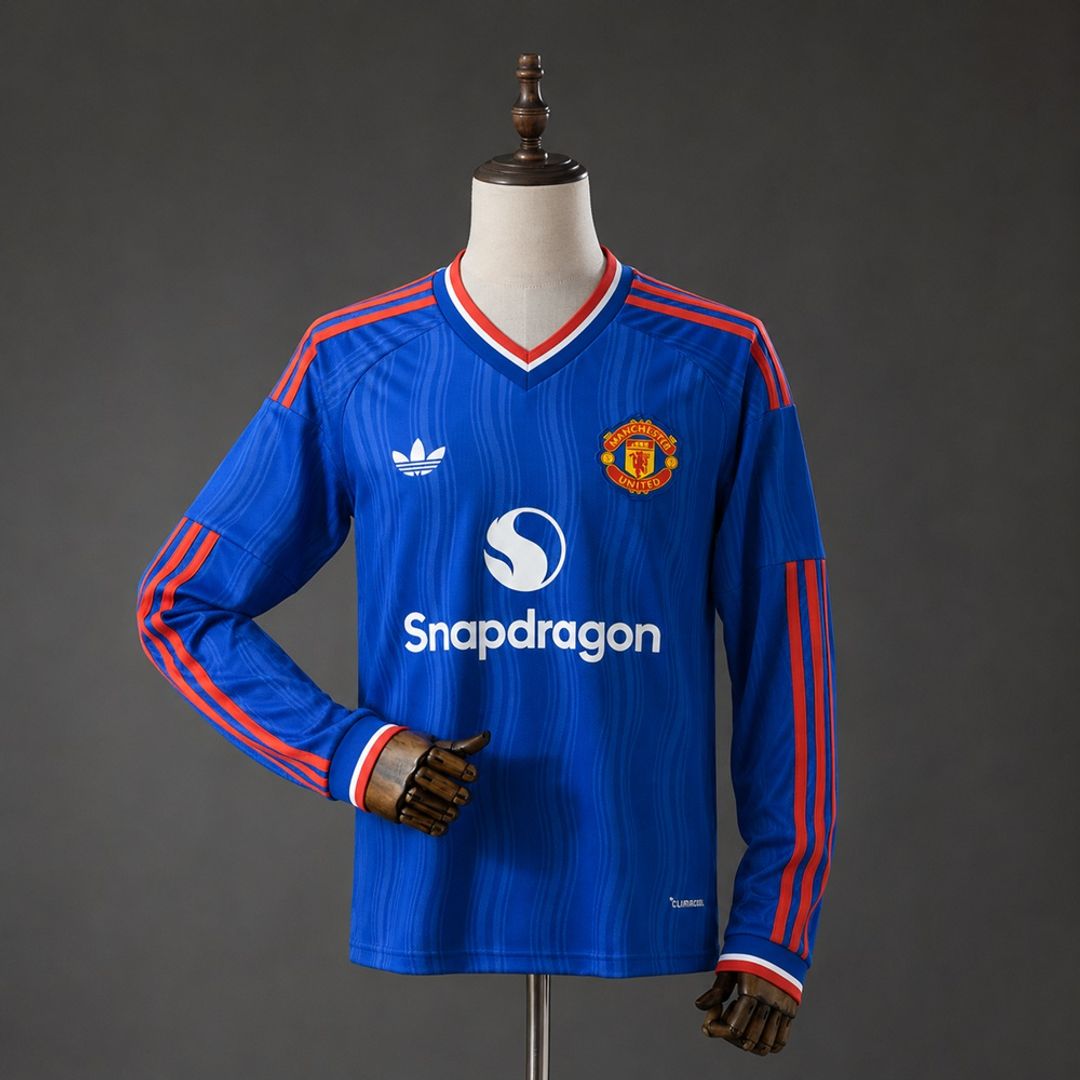 Manchester United 2026-27 Manga Larga Fan