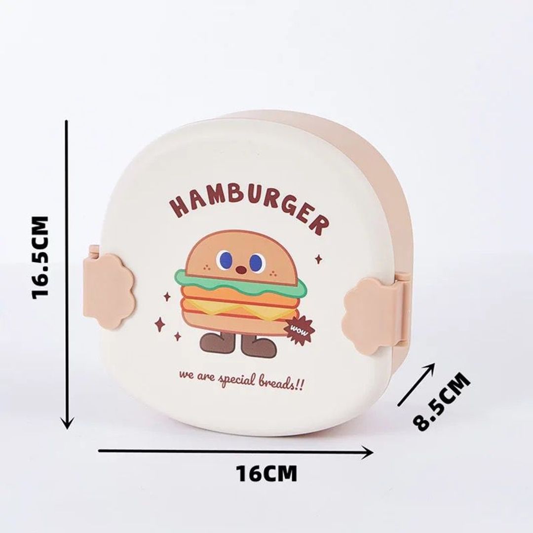PORTA COMIDA HAMBURGUESA