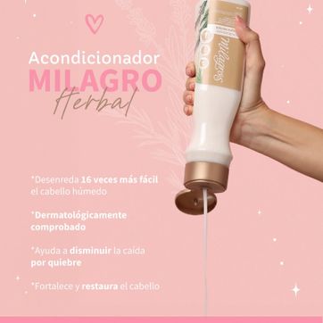 Acondicionador Milagro Herbal - imagen 1
