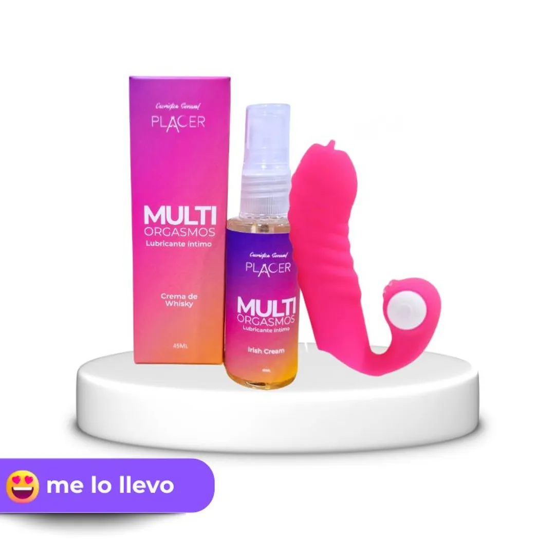 KIT DEDO VIBRADOR + MULTIORGASMOS