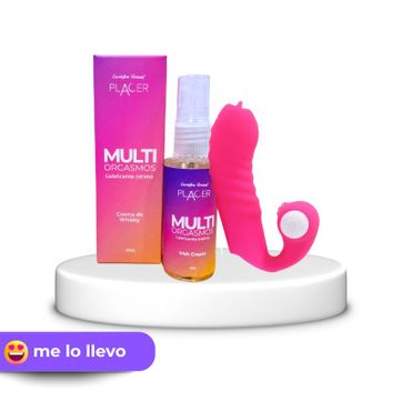 Imagen del producto KIT DEDO VIBRADOR + MULTIORGASMOS