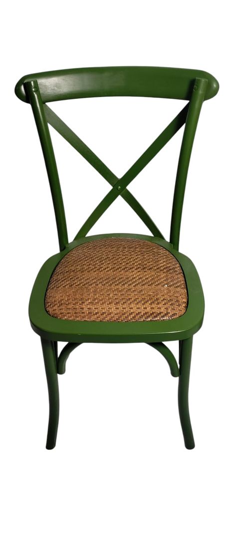 SILLAS CROSS BACK VERDES